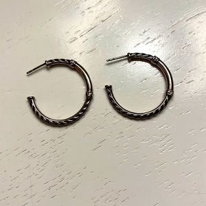 David Yurman hoop Earrings